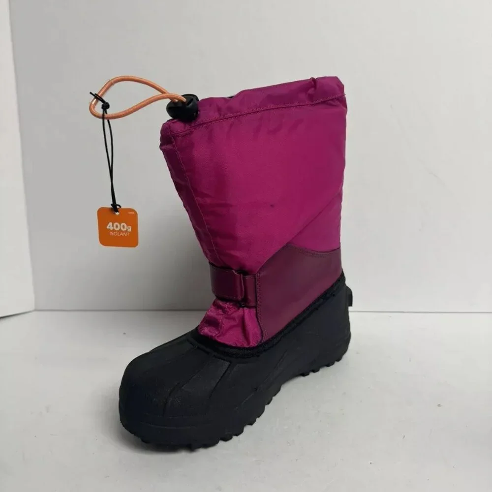 Columbia Youth Powderbug Forty Snow Boots Size 4 M Big Kid